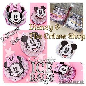 🆕The Creme Shop x Disney Mickey/Minnie Mouse 2Pc Mighty Chill Cosmetic Ice Bags